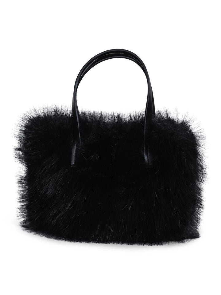 Faux Fur Crossbody Bag