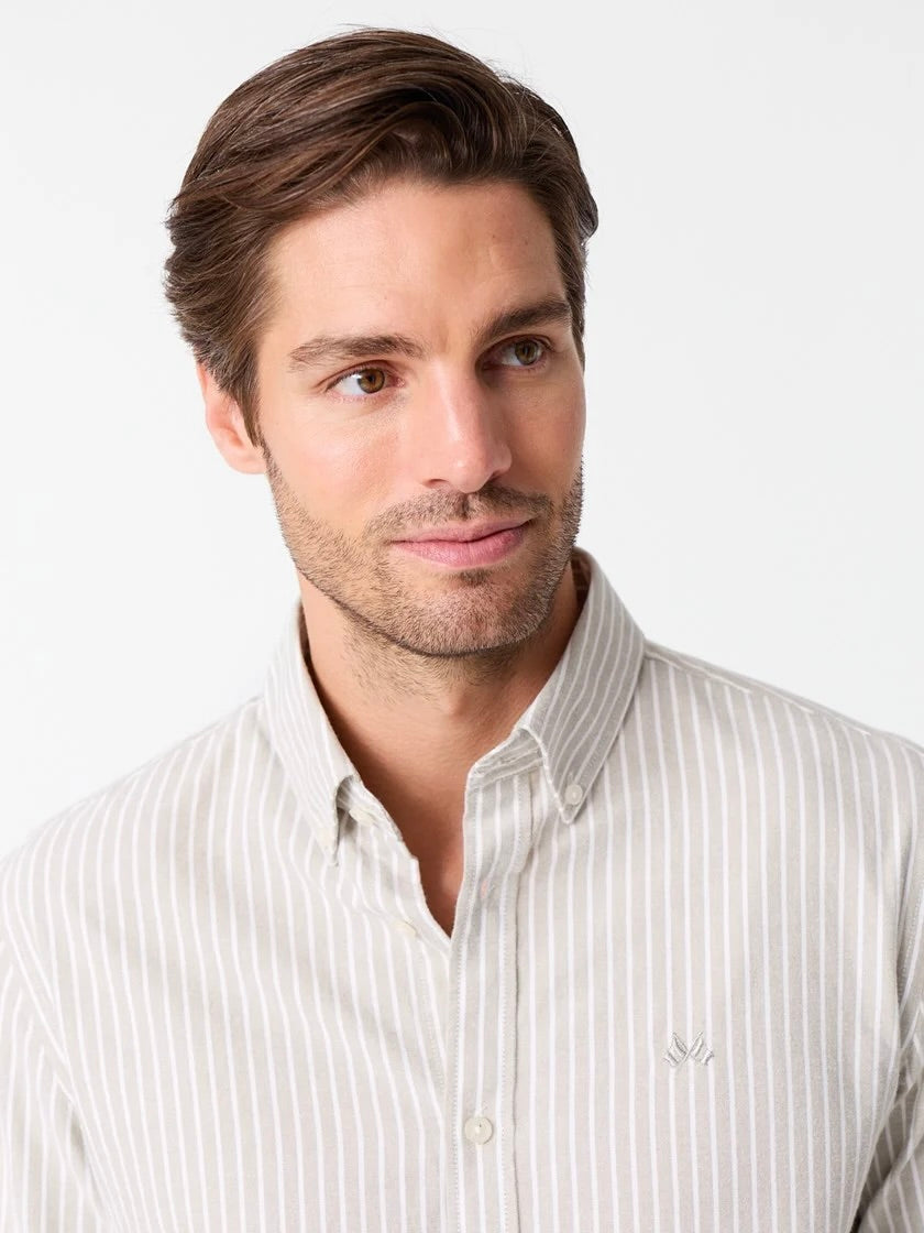Norman stripet skjorte