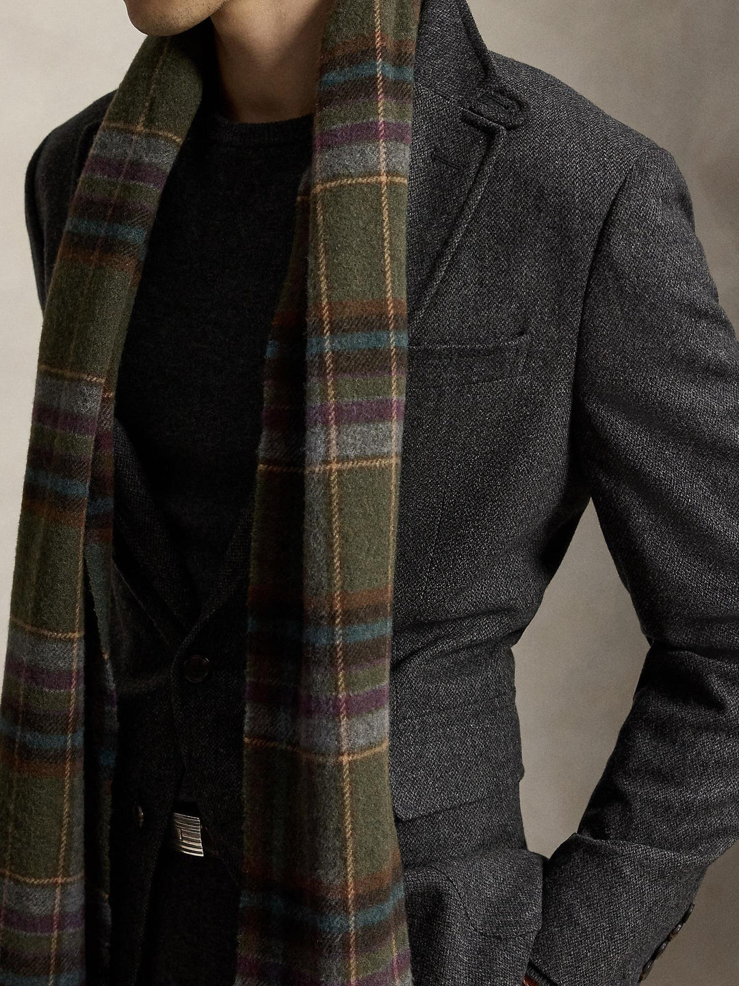 Modern Fit Twill Coat