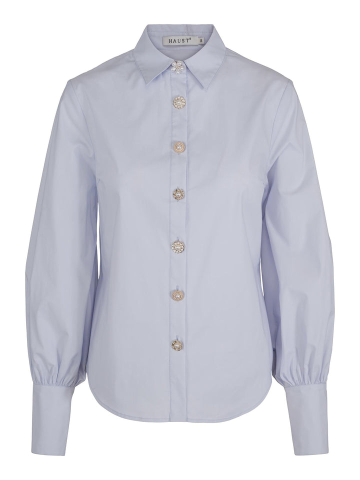 Button Stretch Blouse