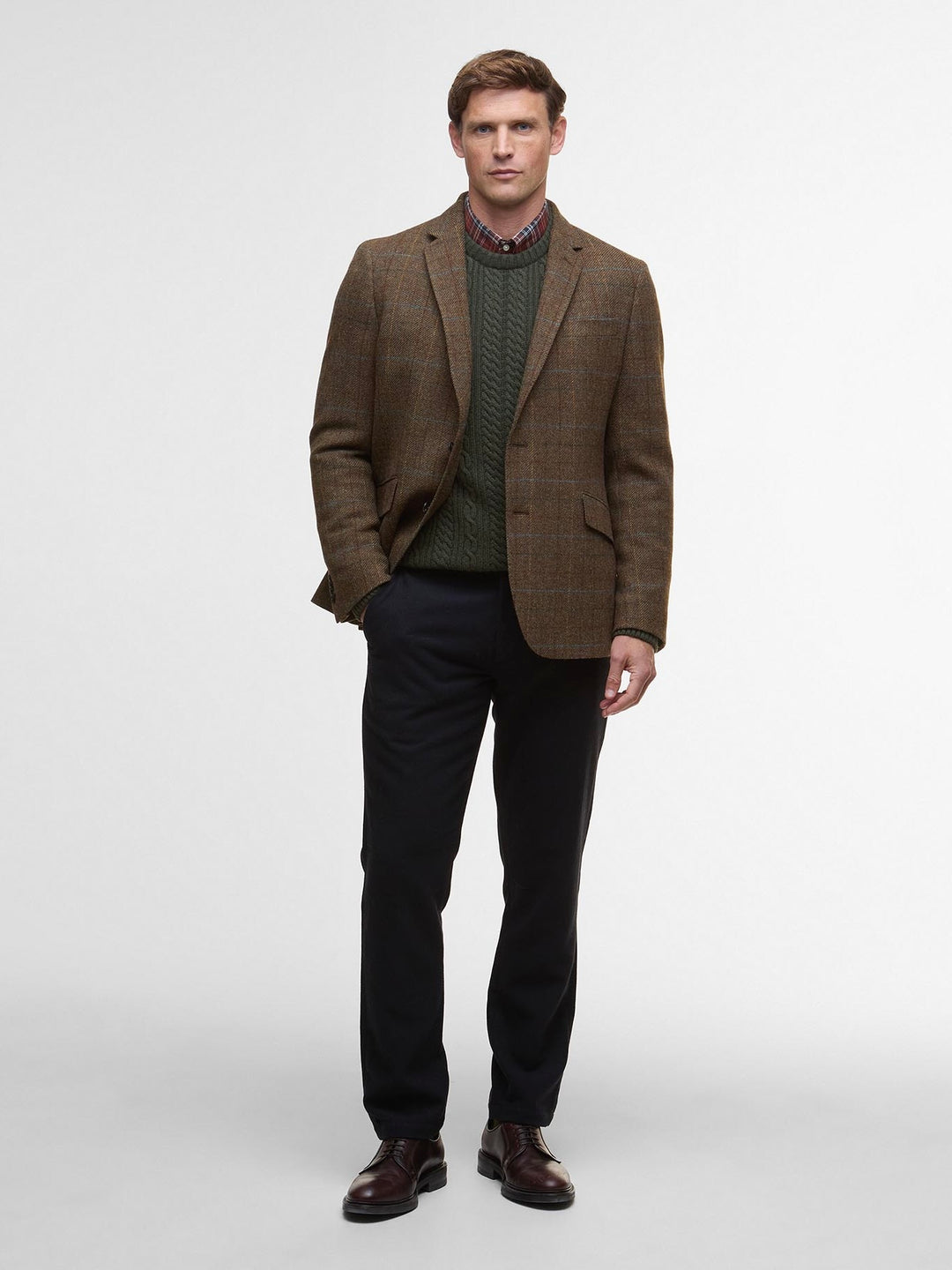 Sullivan Moons Check Blazer