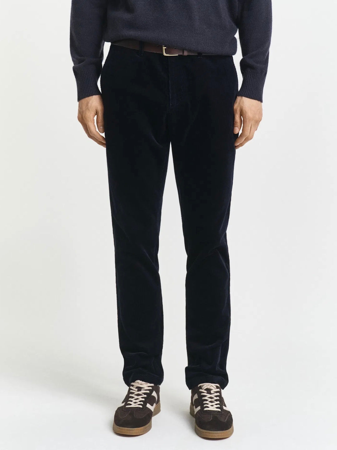 Slim cord chinos