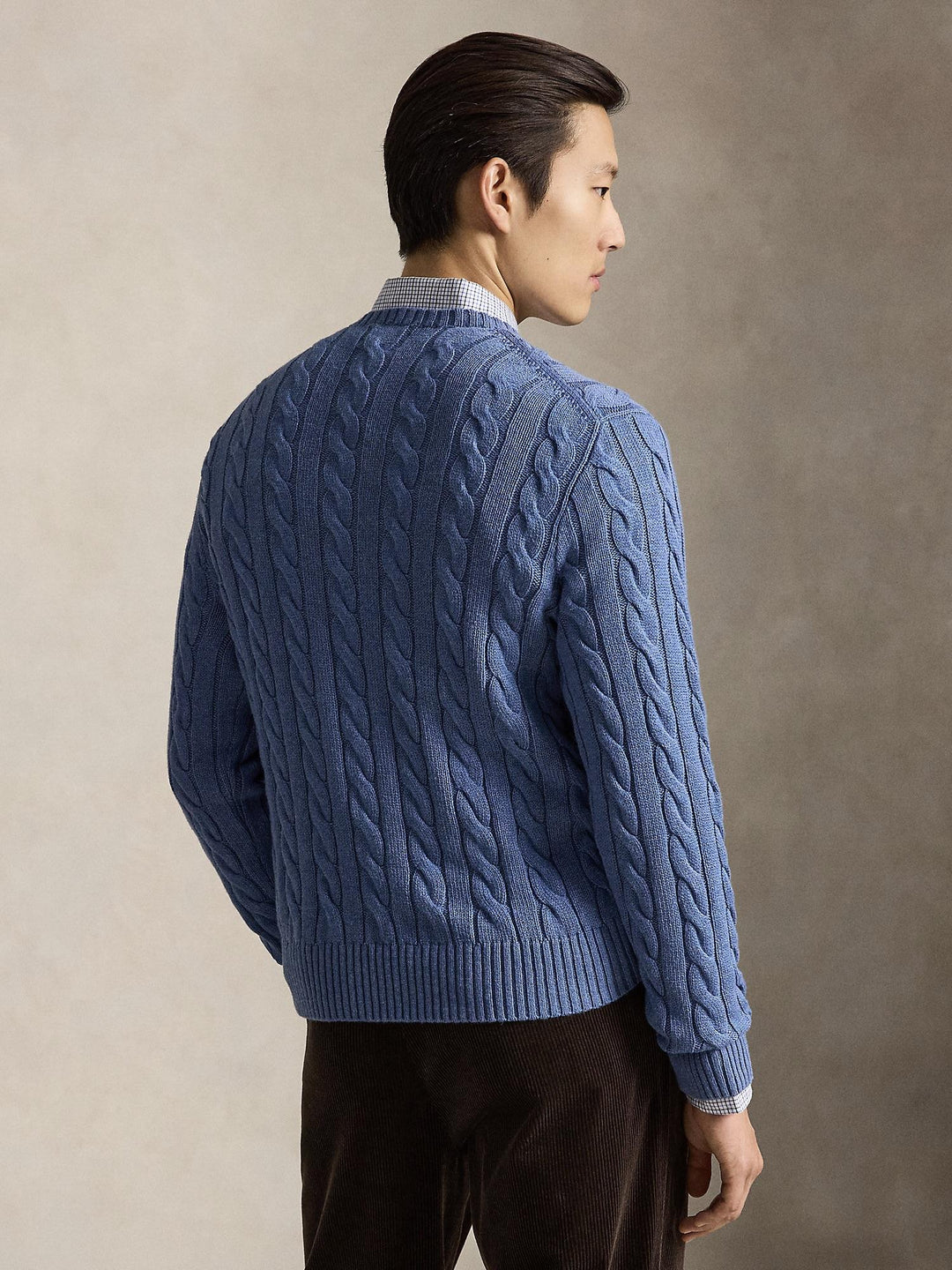 Cable Knit Cotton Sweater