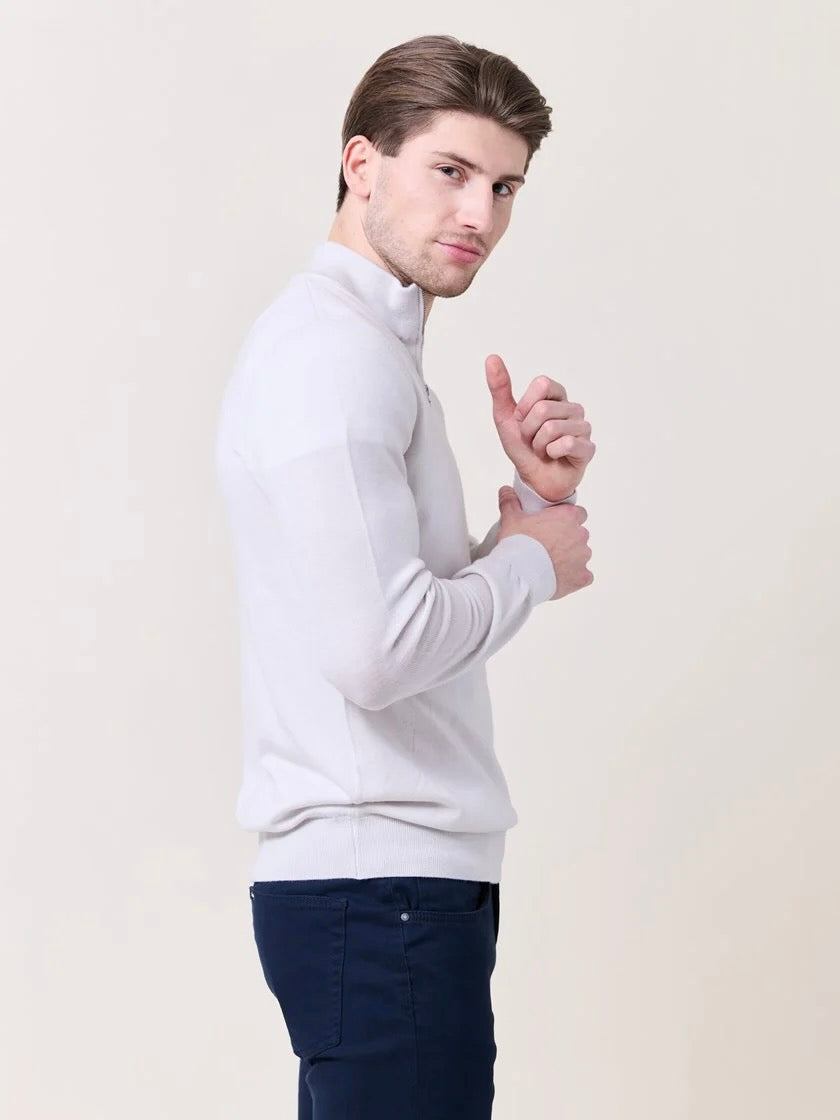 Alonzo merino zip genser