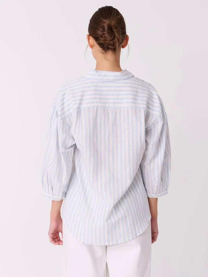 Brith Stripet Bluse
