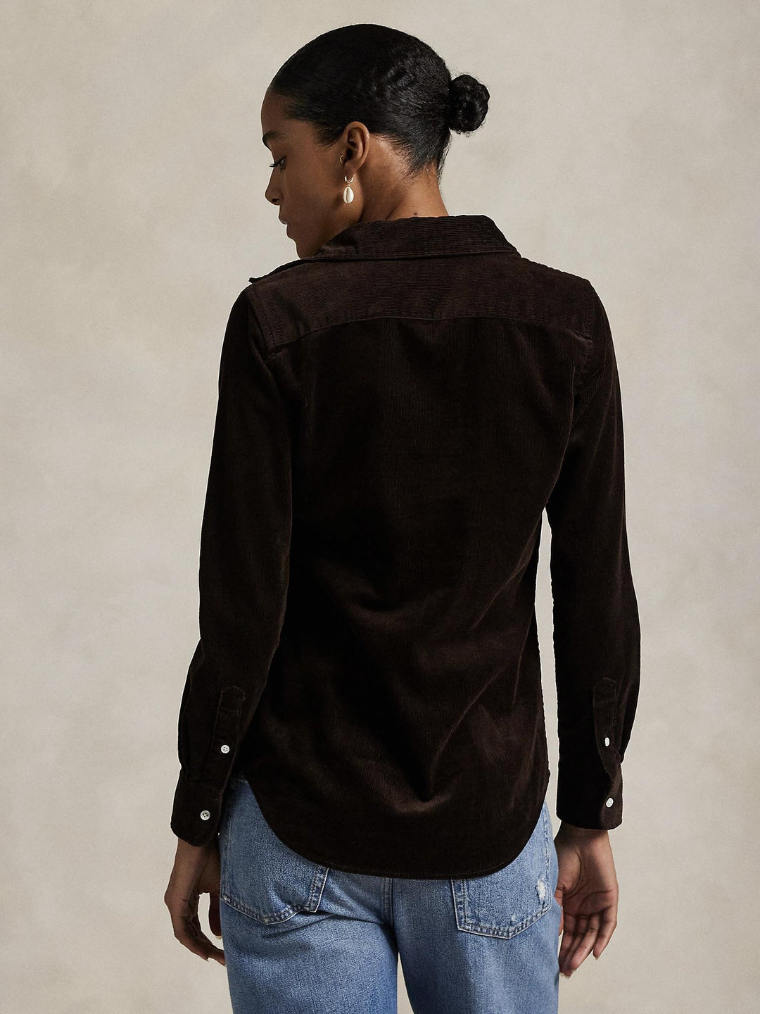 Slim Corduroy Shirt