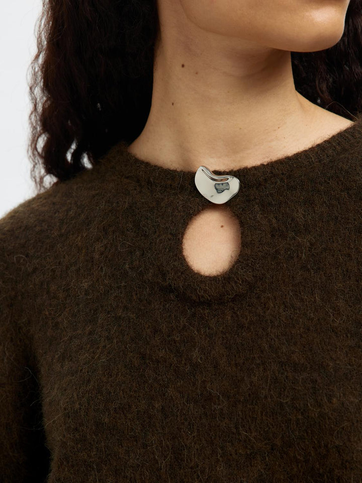 Slflulu Brushed O-Neck