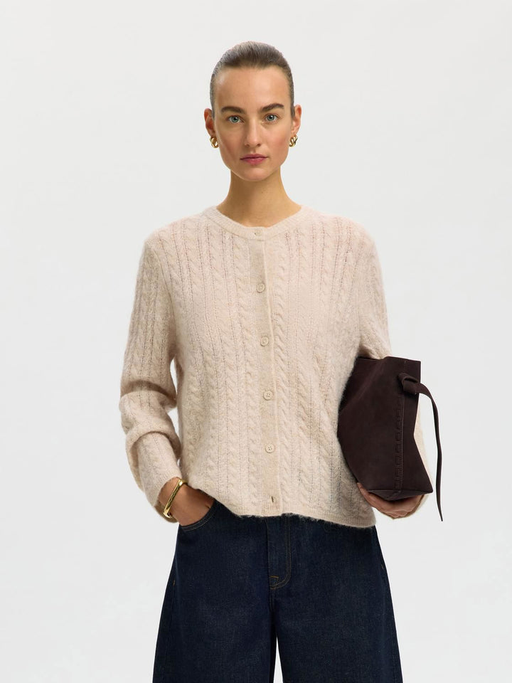 Slwlulu Knit Cable Cardigan