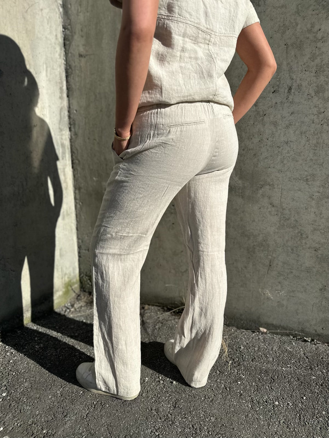 Classic linen pant