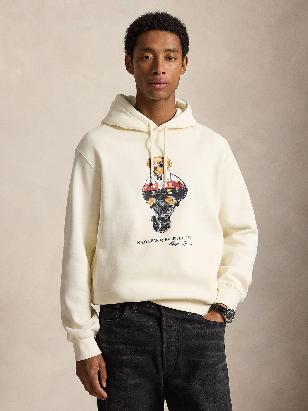 Polo Bear Fleece Hoodie