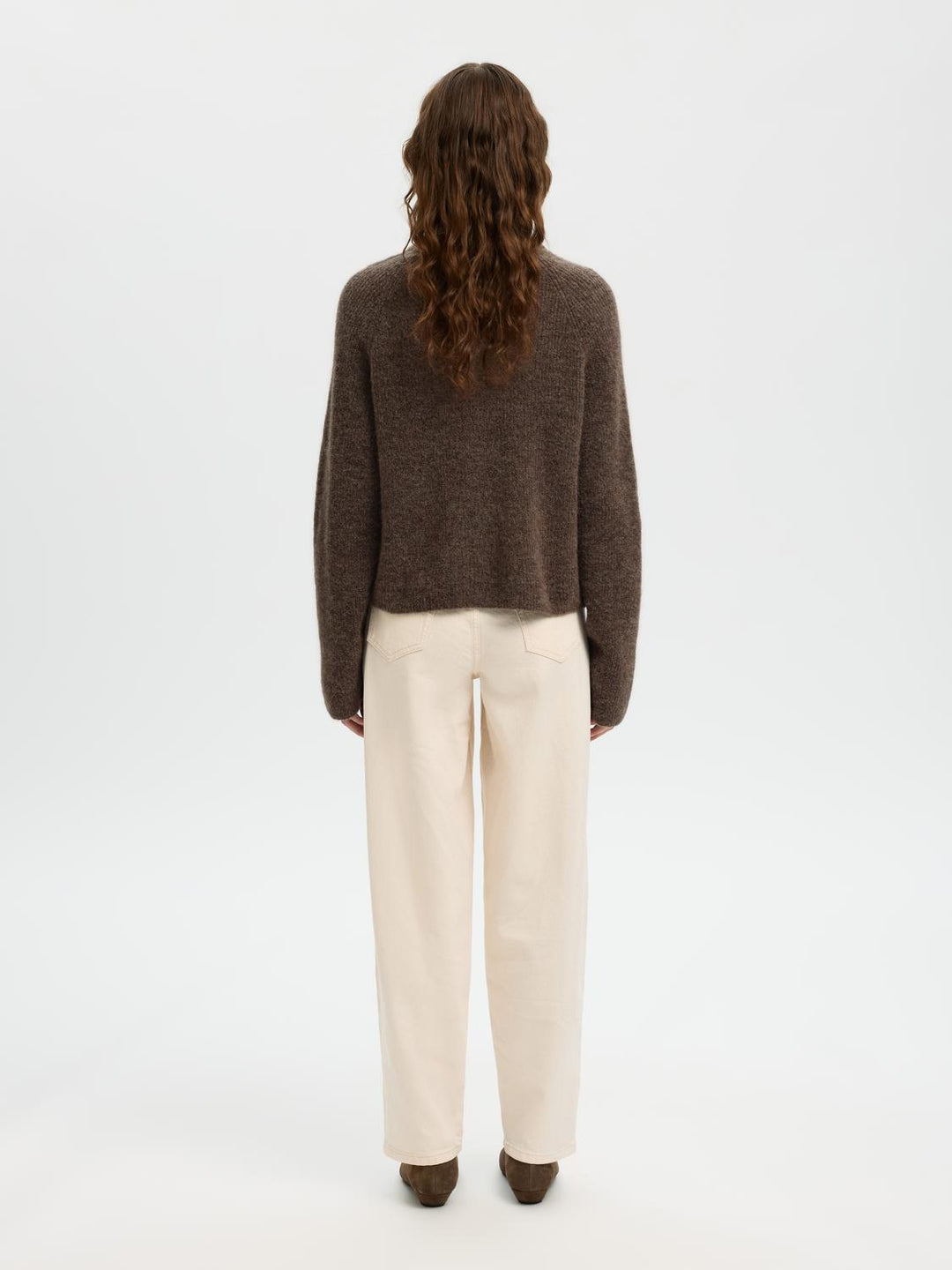 Slfsia Ras Ls Knit Short Cardigan