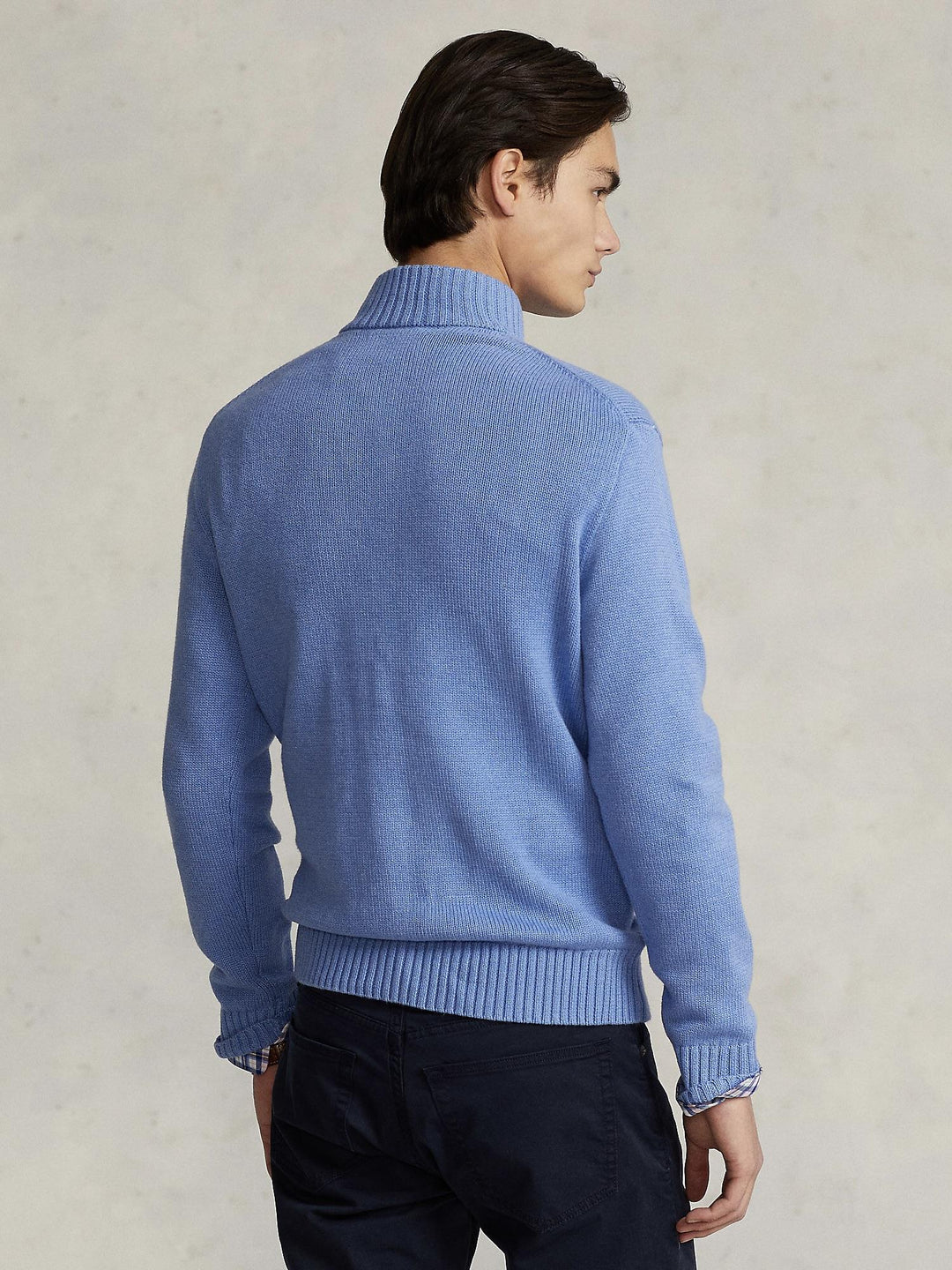 Cotton quarter zip