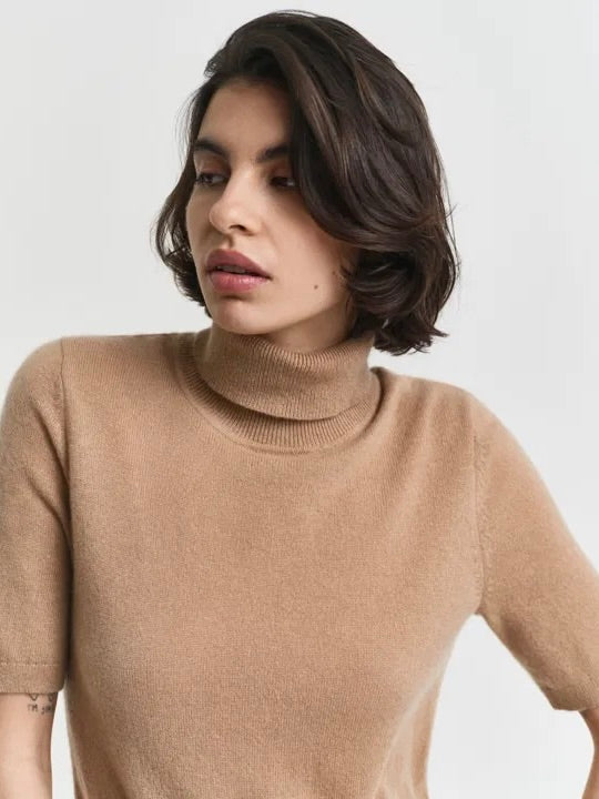 Cashmere SS Turtleneck