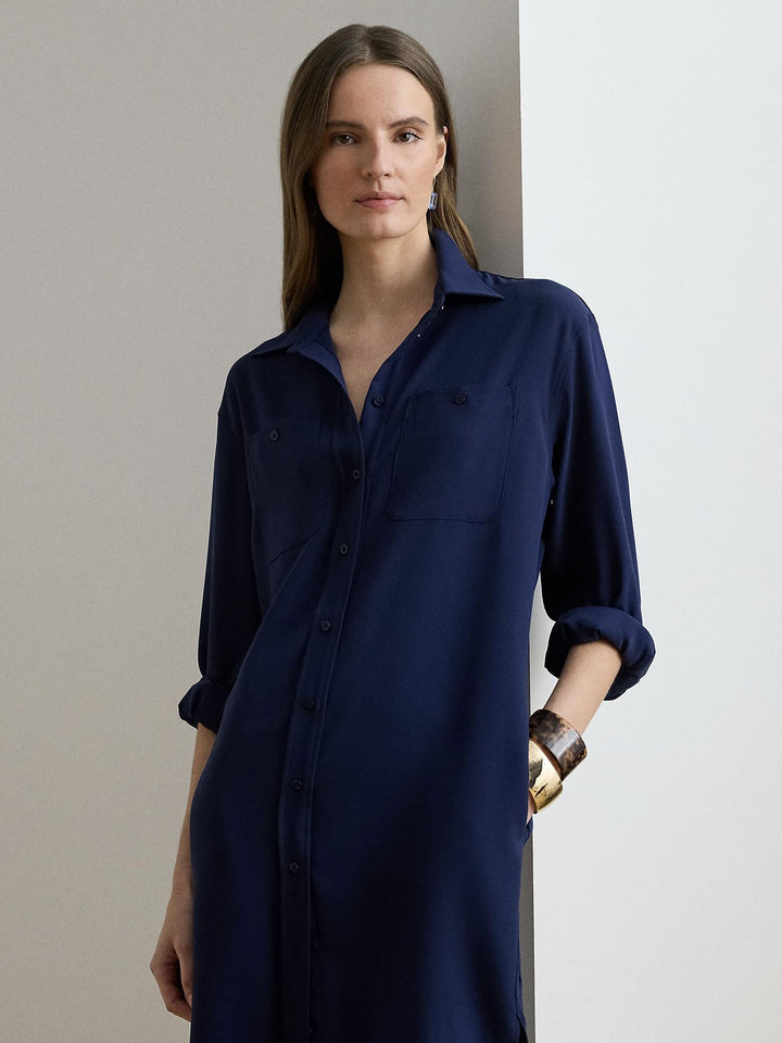 Woven Shirt Dress