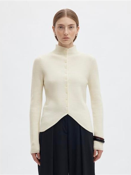 SLWPETRA LS KNIT HIGH NECK CARDIGAN