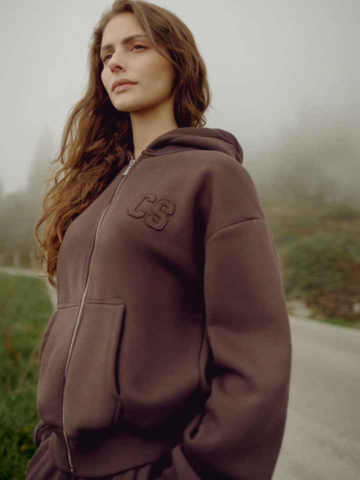 W. CS Zip Hoodie