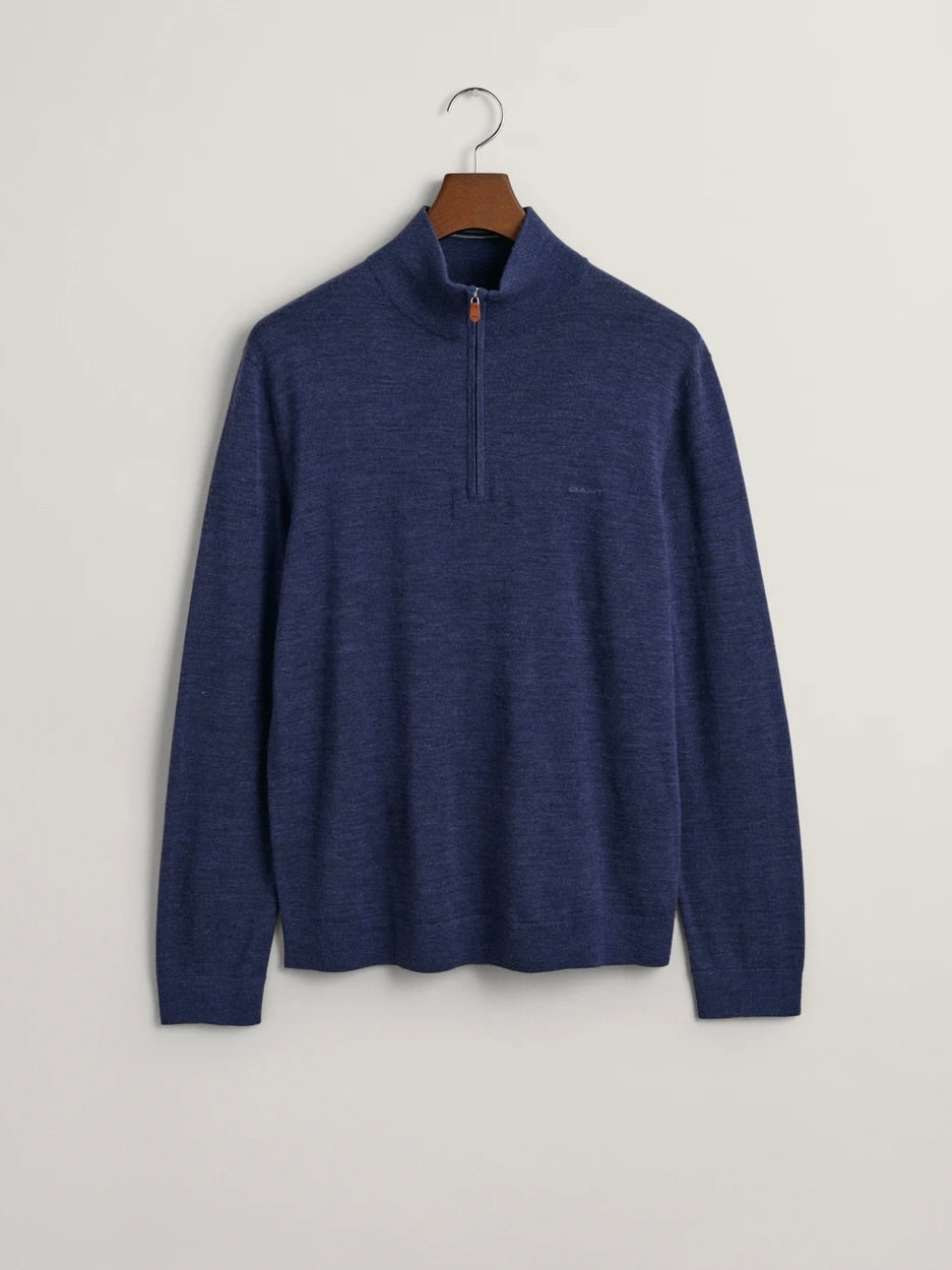 Extrafine Merino Wool Half Zip