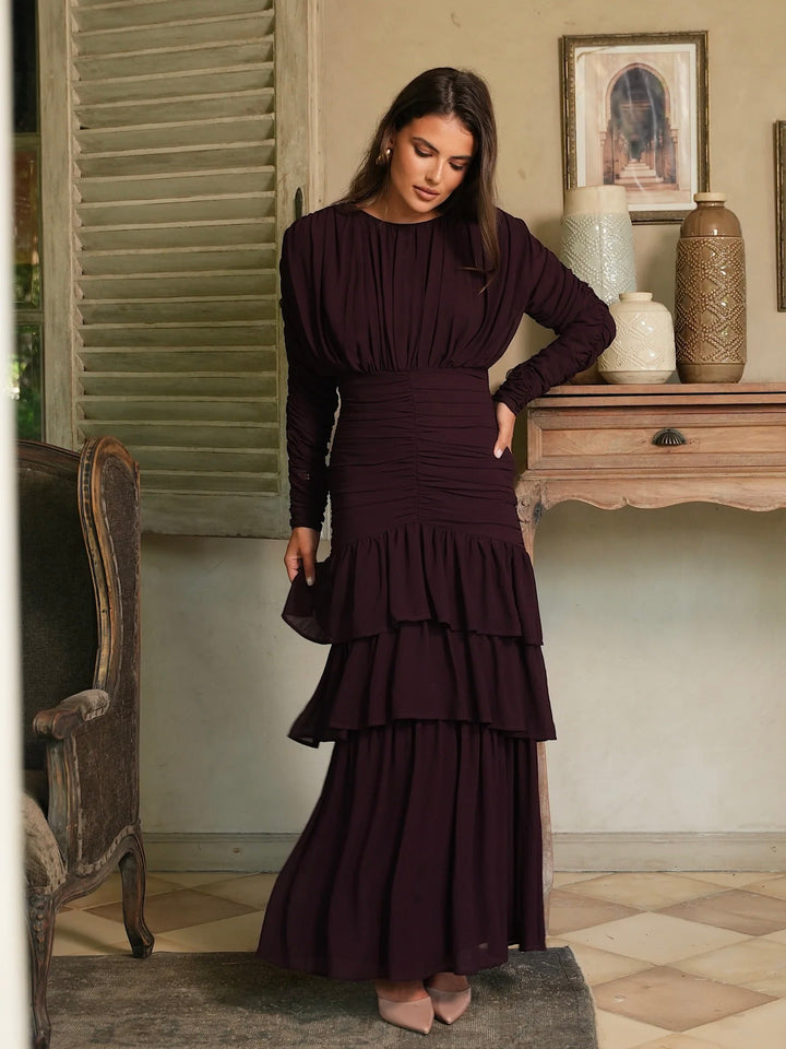 Jessie Long Sleeve Maxi dress
