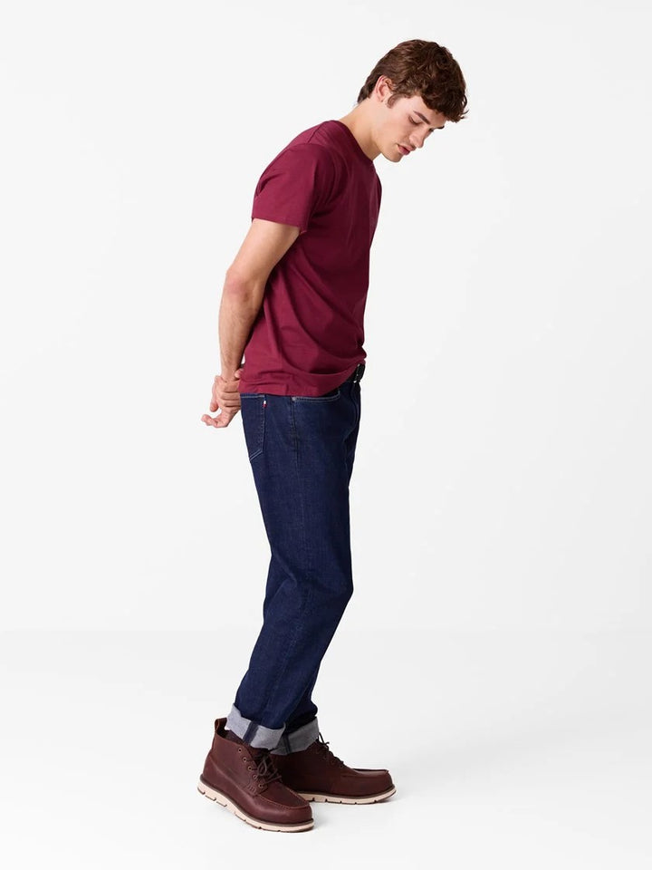 Pierre deep blue stretch