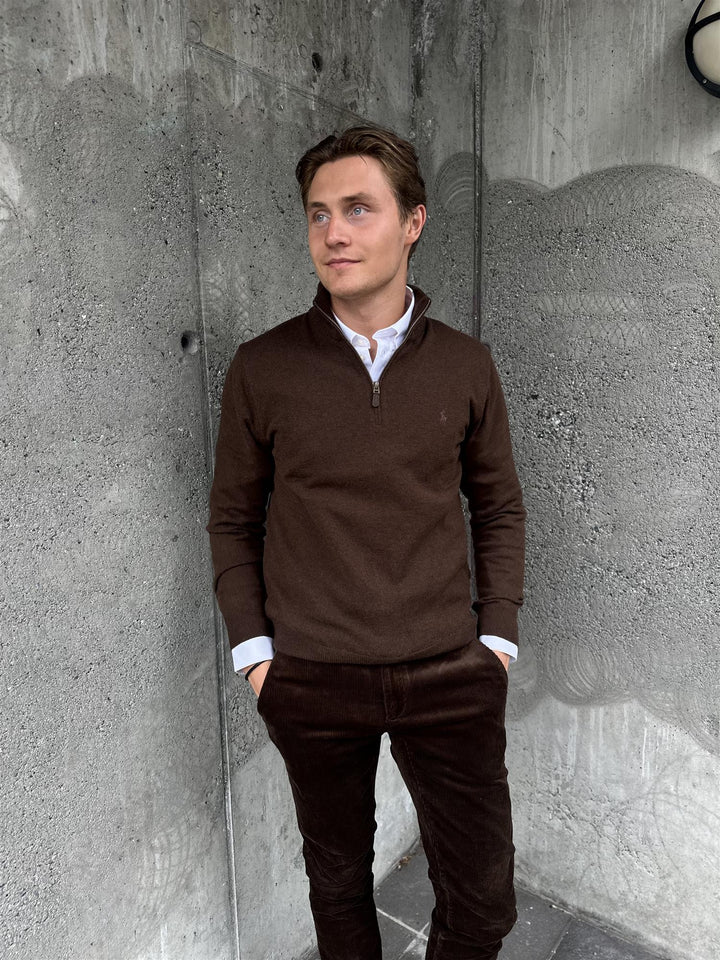 Wool Quarter Zip
