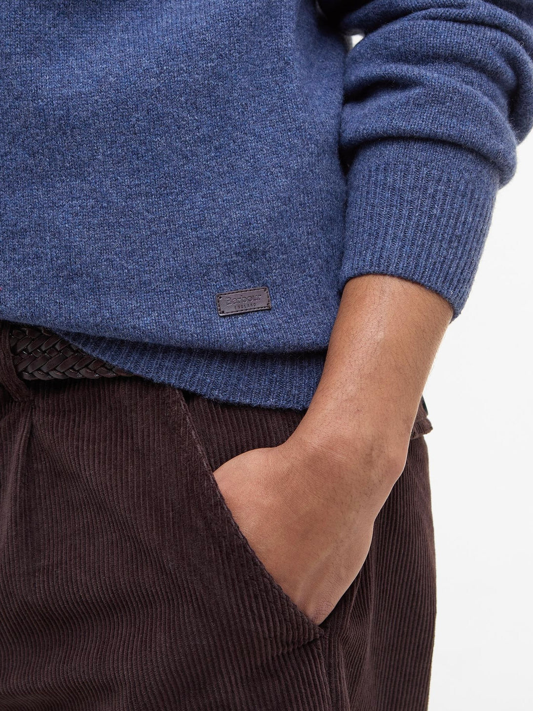 Essential Patch Crew Neck Sweater