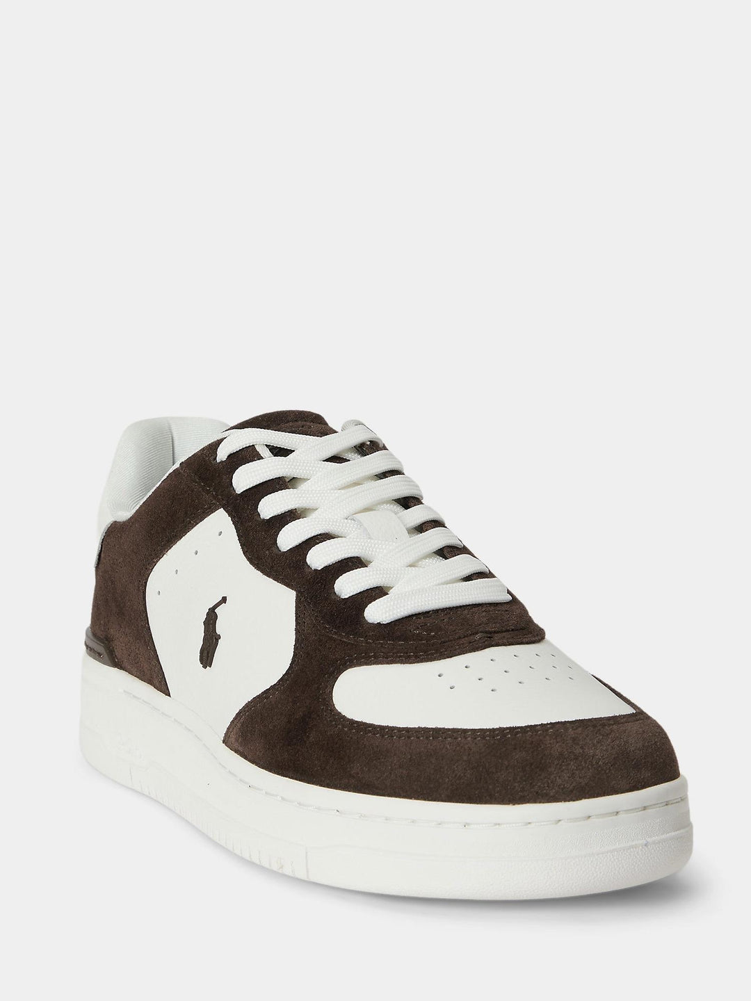 Master Court Leather-Suede Sneaker
