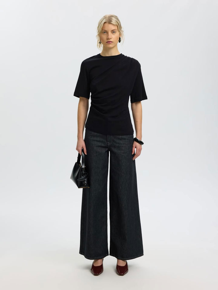 Slwtaj Light Twist Tee Noos