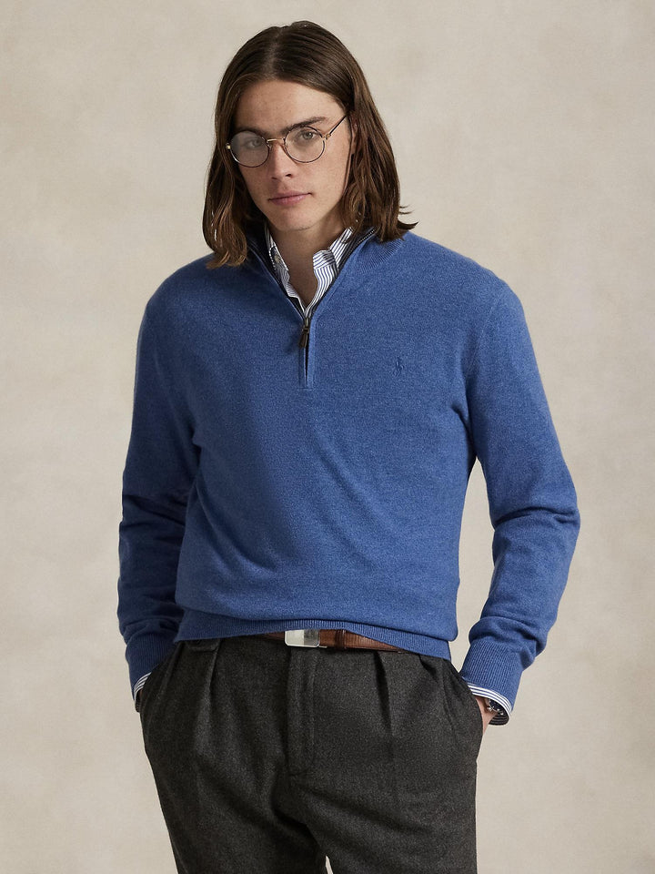 Wool Quarter Zip