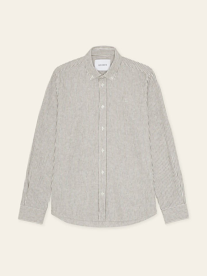 Konrad Stripe Cotton Linen