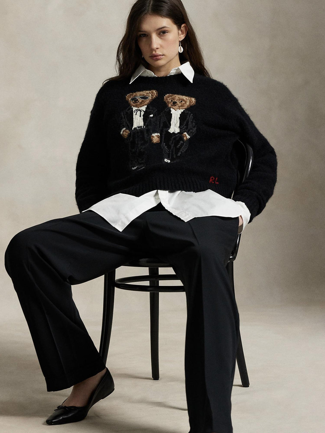 Ralph & Ricky tuxedo sweater