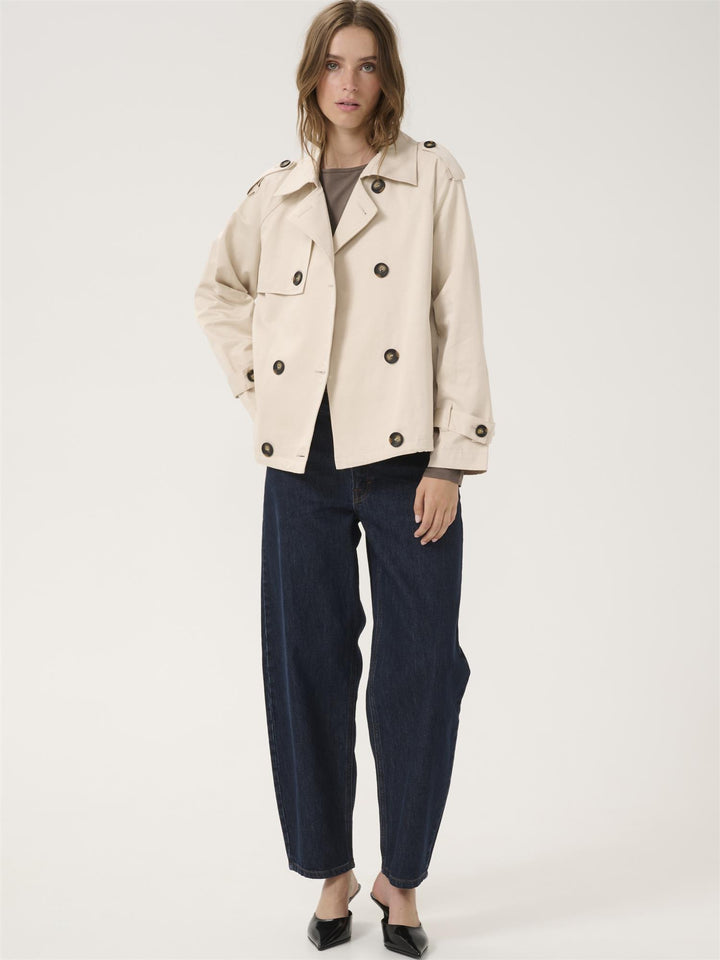 MIRAMW SHORT TRENCHCOAT