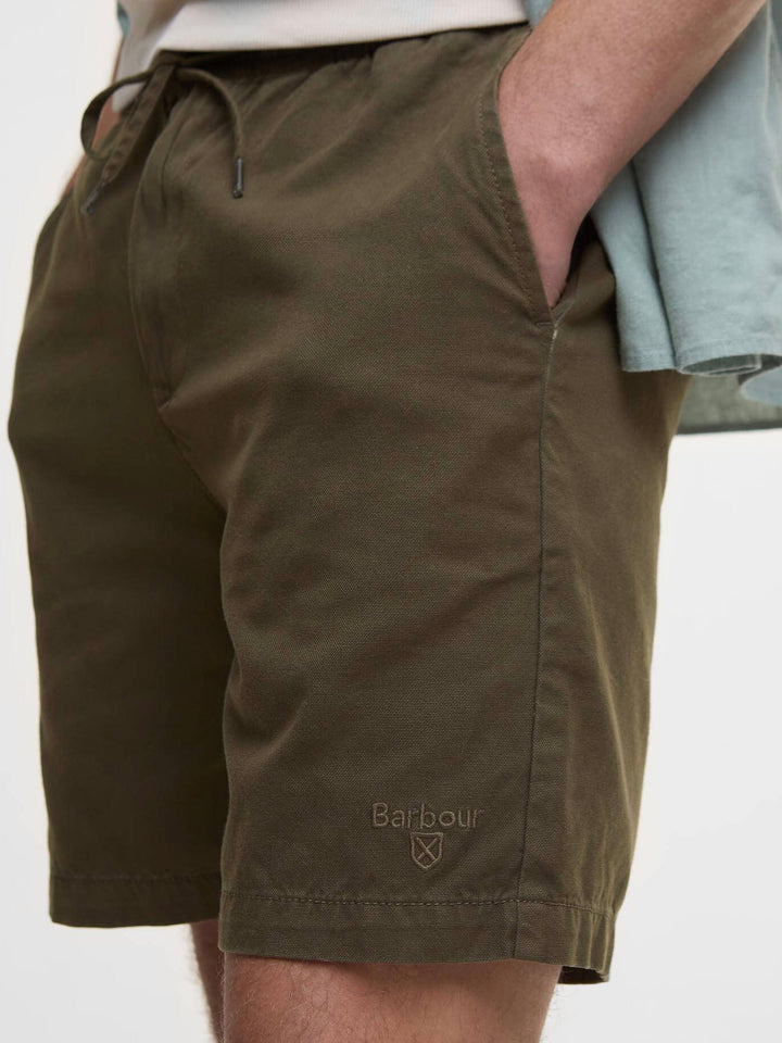 Relaxed Washed Oxford Short