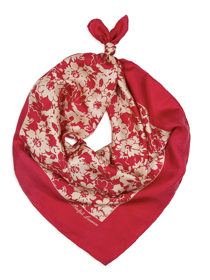 Floral Silk Scarf