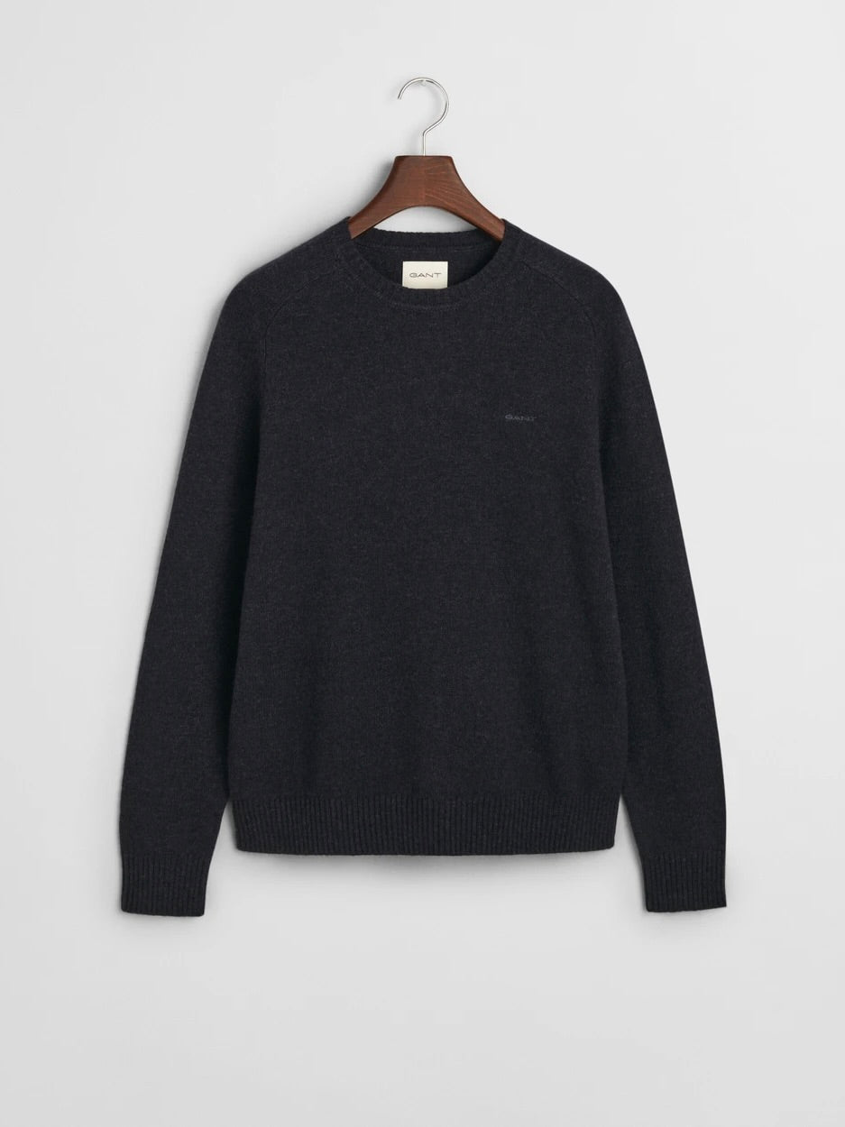 Wool Blend C-Neck