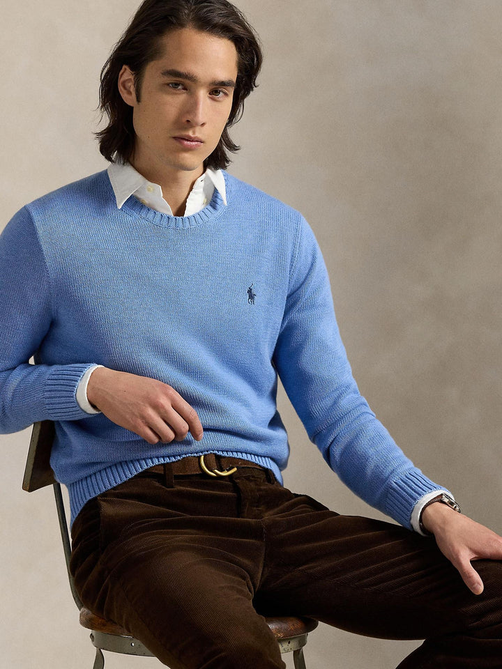 Cotton crewneck sweater