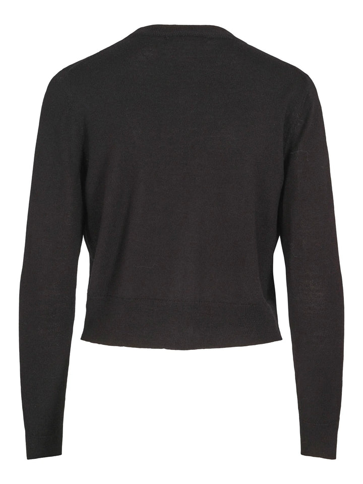 Knitted button cardigan