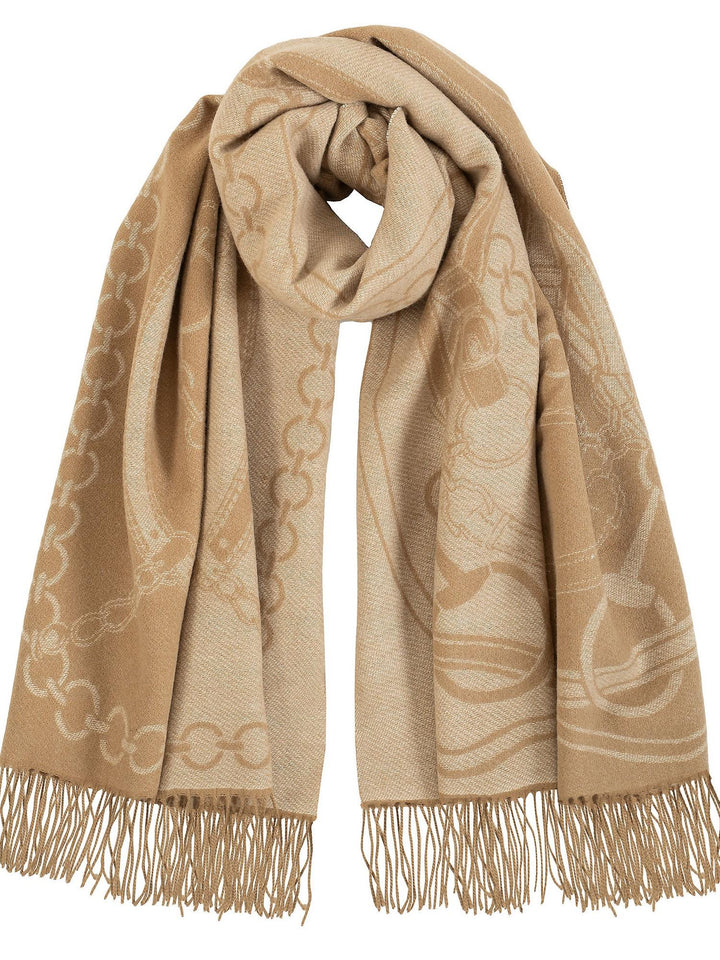 Jacquard Wrap Scarf