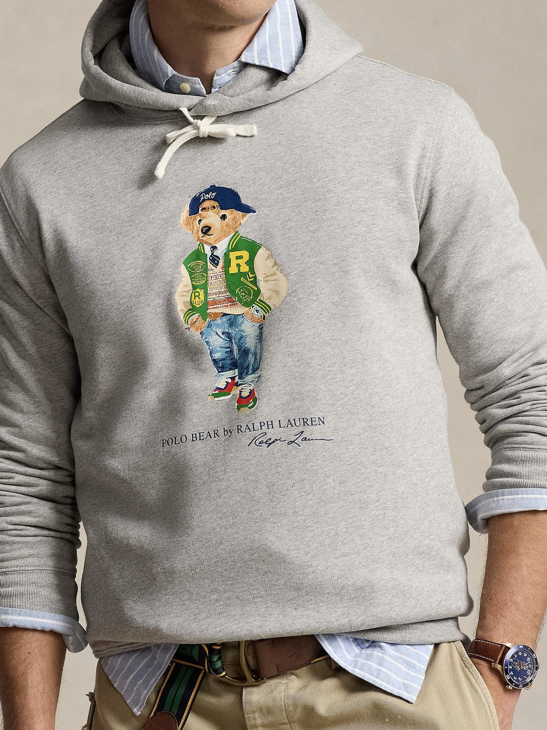 Polo Bear Fleece Hoodie