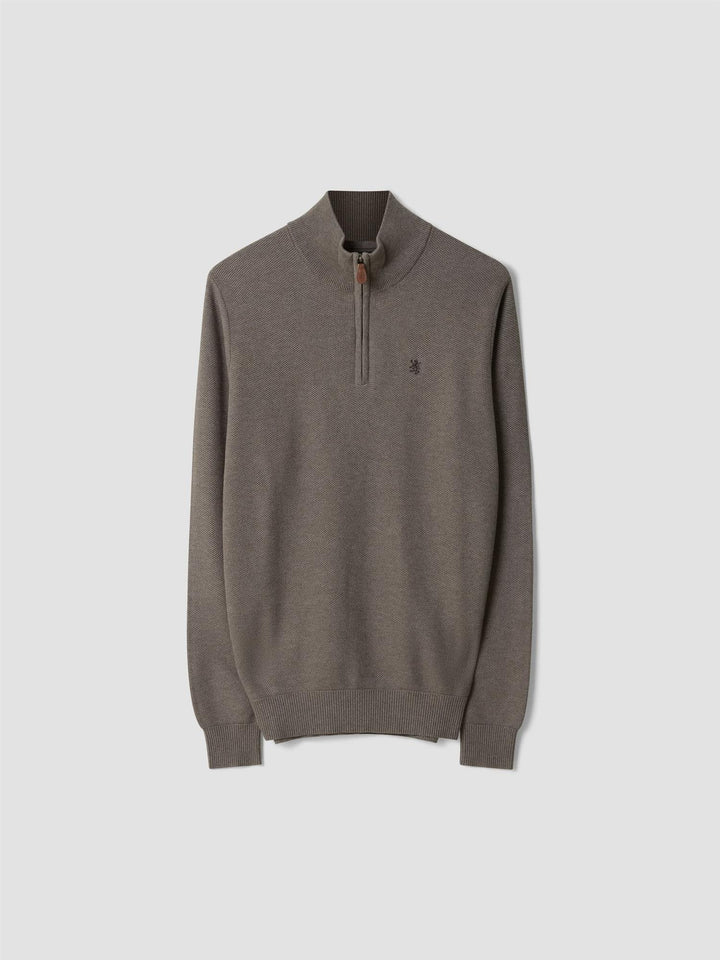 Maddison zip genser