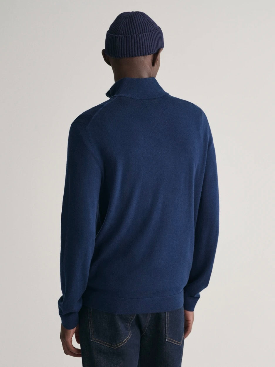 Extrafine Merino Wool Half Zip