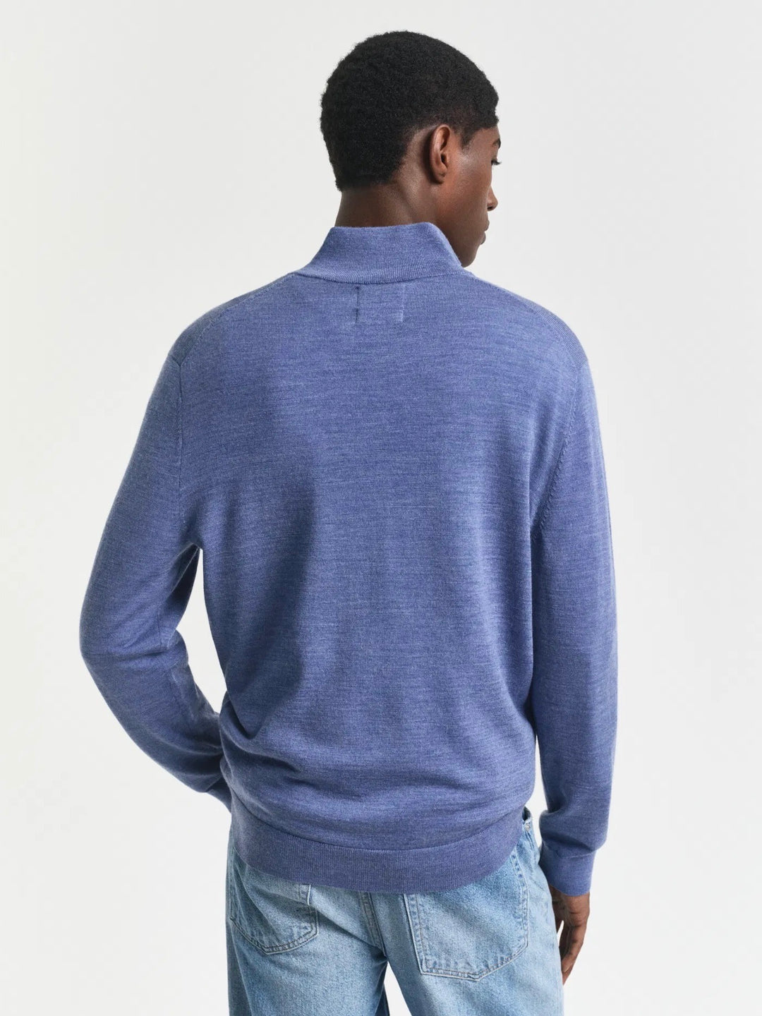 Extrafine Merino Wool Half Zip