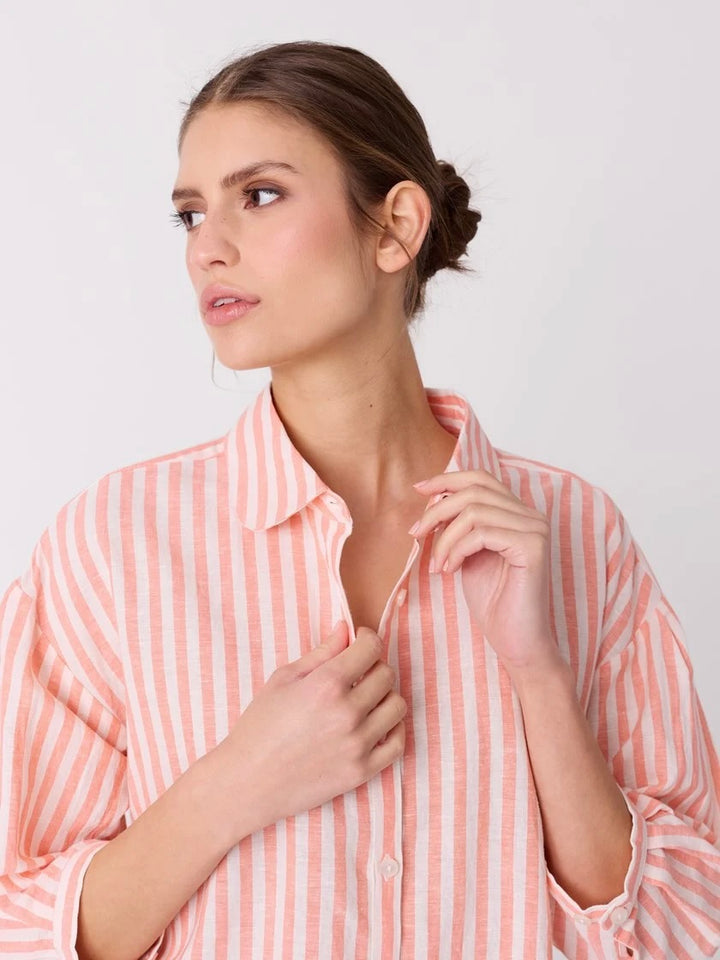 Brith Stripet Bluse