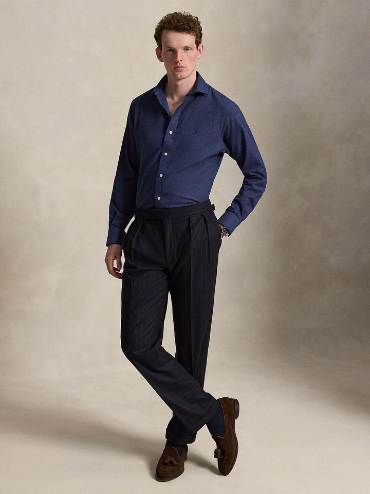 Custom fit performance twill shirt