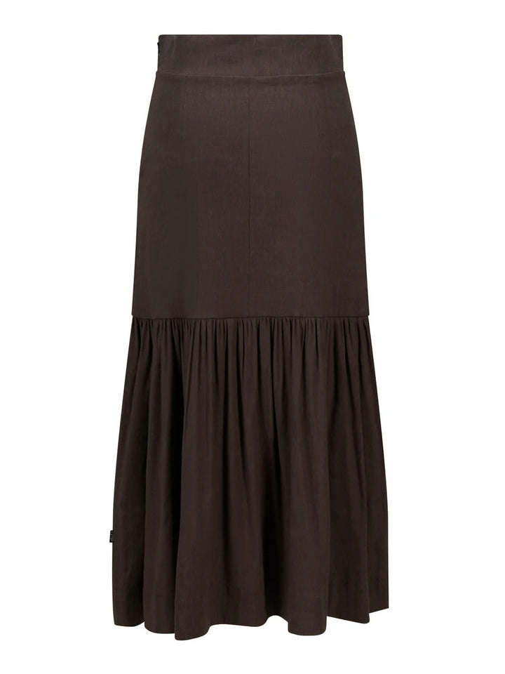 Lill Stretch Linen Skirt