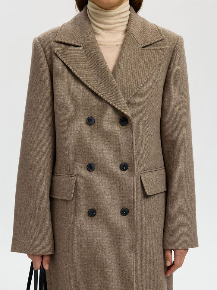 Slwheritage Wool Blend Coat
