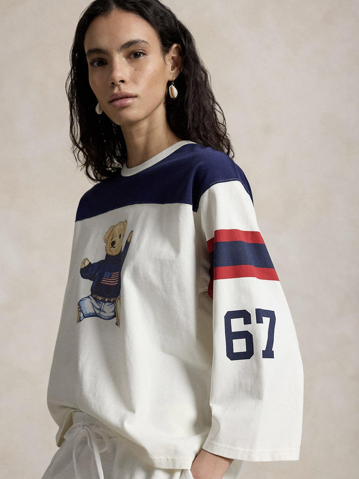 Polo Bear Cotton Jersey Tee