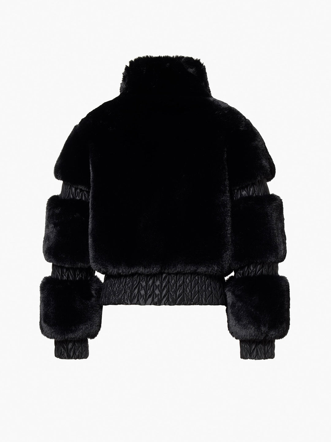 Furry ski jacket