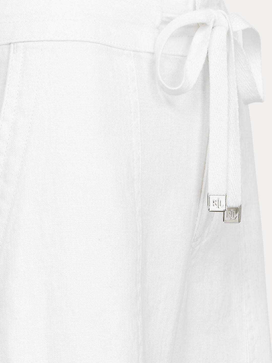 Wide leg linen pant