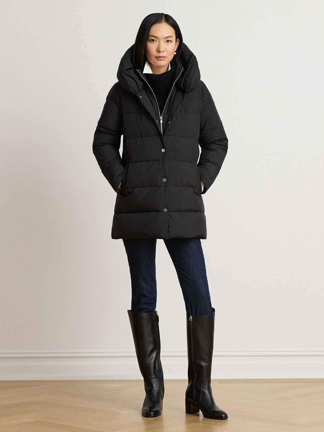 Hooded Down Coat