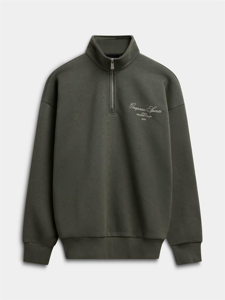 M. Raquet club half-zip